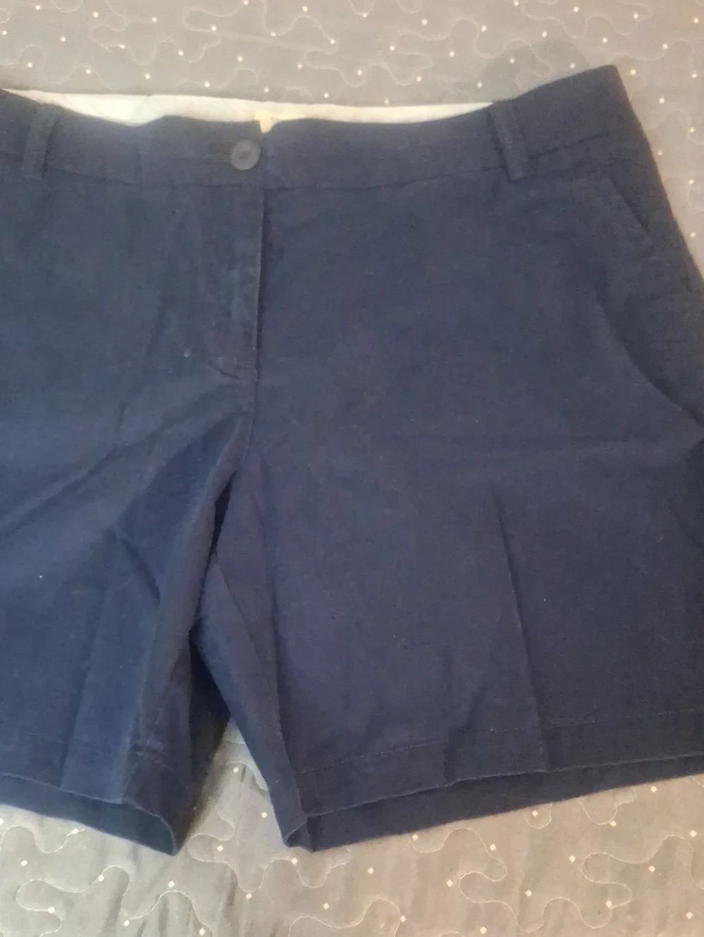 Crown & Ivy Caroline Women's Blue Shorts size 12